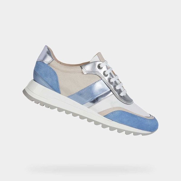 Geox Respira Light Blue Womens Sneakers SS20.9WN13